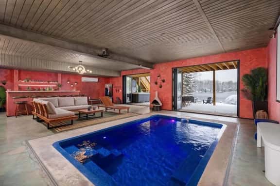 Luxury Lakefront Estate w/ Indoor Pool & Theater - Image 1