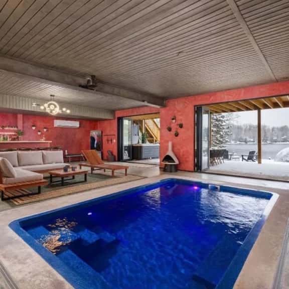 Luxury Lakefront Estate w/ Indoor Pool & Theater - Image 1