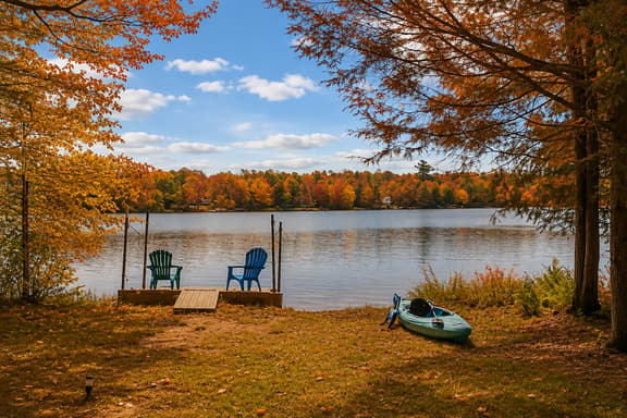 Lakefront, hot tub, game room, pool, beach lake - Image 1